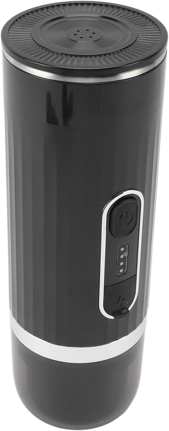 ZJchao Electric Coffee Maker Automatic Heating Pressure 15 Bars 15 Bars Rechargeable Travel Coffee for Office Travel Camp