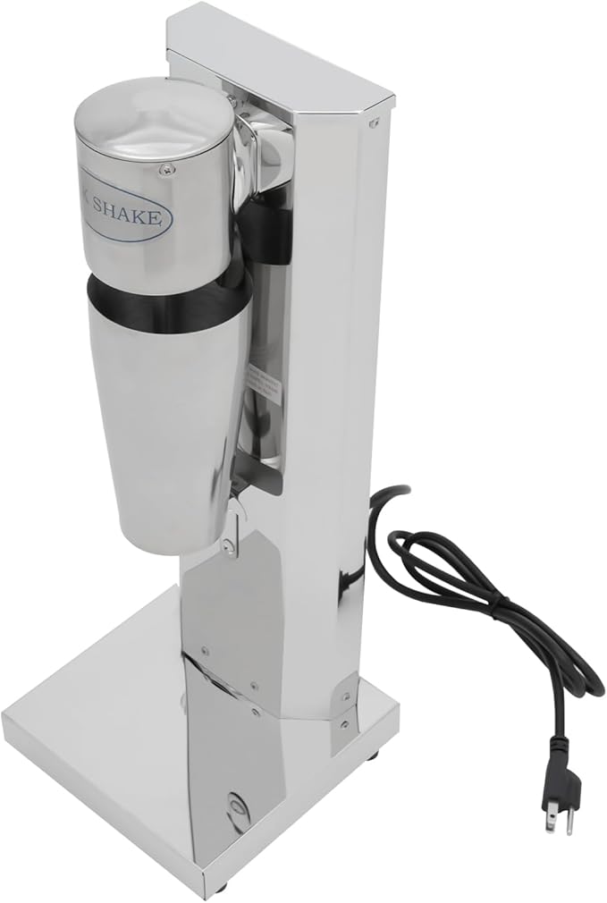 Com Electric Milkshake Drinker 180W Smoothie Blender Silver