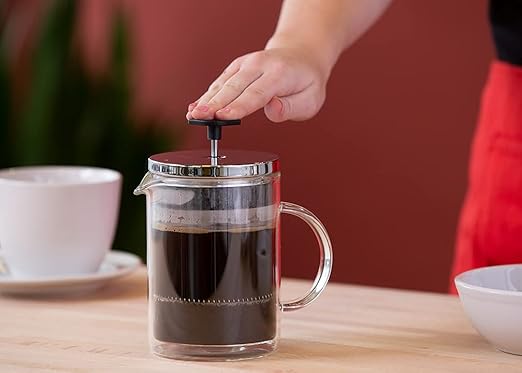 Service Ideas T299SR Double Wall Coffee Press Glass 13.5 oz