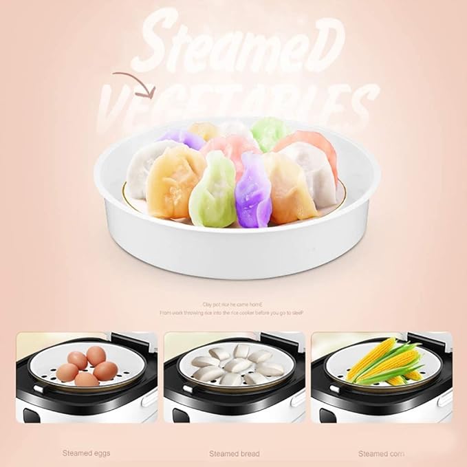 Electric Cooker Rice Cooker Home Intelligent Insulation Multi-Function Quality Inner Pot Spoon Steamer and Measuring Cup