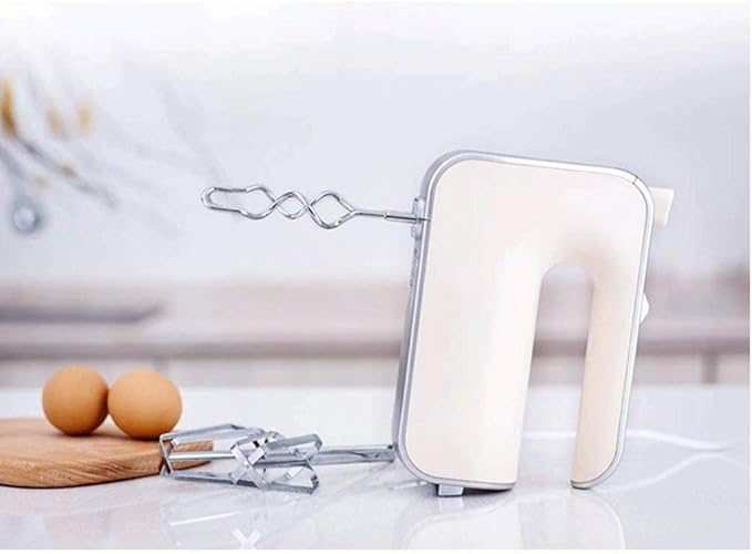 Egg Beater 200W High Power Design 5 Speeds Efficient Transmission ABS + Stainless Steel Design Blender
