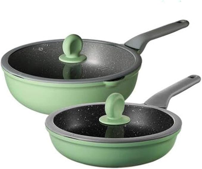 Cookware Set Soup Pot Frying pan Cooking Tool Non-Stick pan Kitchen Induction Cooker Milk Pot Noodles Pot Wok hotpot Casserole