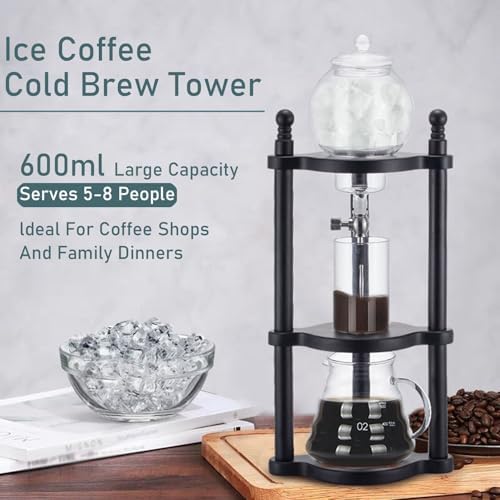 Cold Brew Drip TowerIced Drip Coffee MakerCold-Drip Coffee MachineHome Coffee Shopoffice (A)