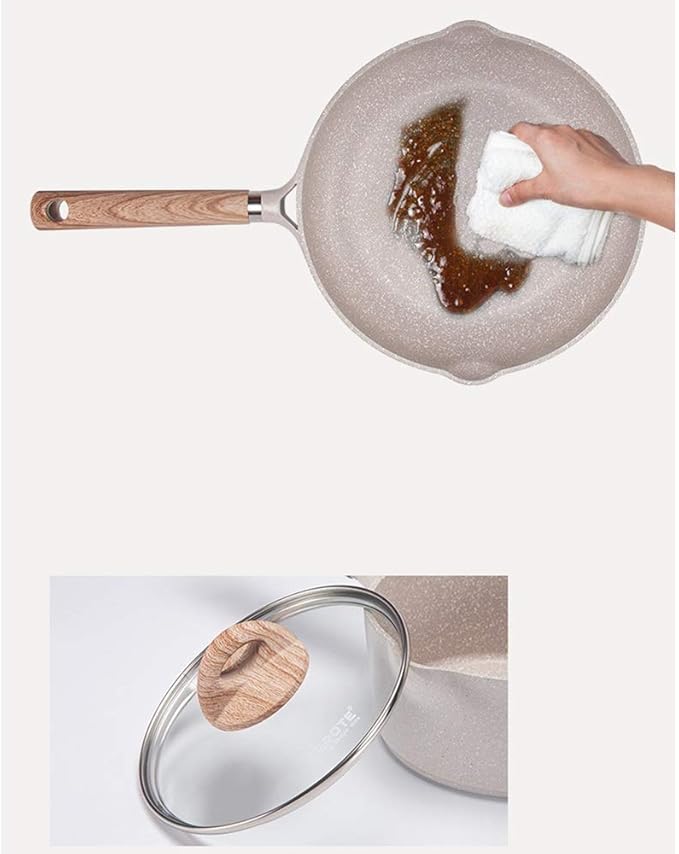 Cookware Set Non Stick Pan Frying Pan Wok Milk Pot Induction Cooker Pot Hotpot Kitchen Cooking Pot Set Saucepan Soup Pot