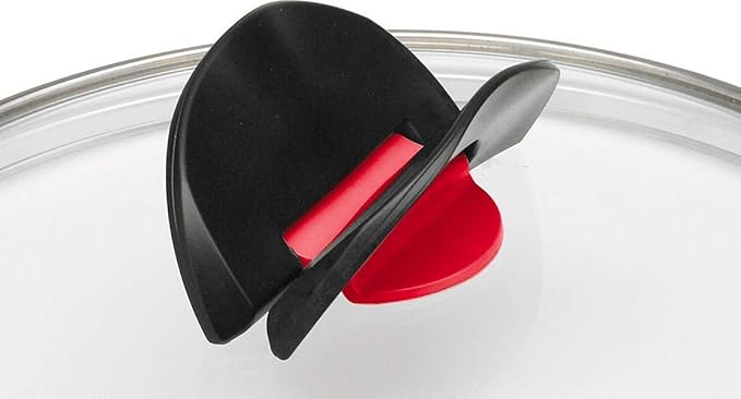 Ballarini Click and Cook 810000.6 Set of 3 Saucepans with Fitting Glass Lids