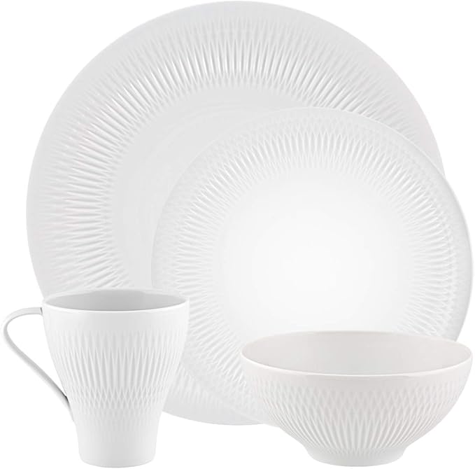 Vista Alegre Utopia 16 Pc Dinnerware Set Service for 4.
