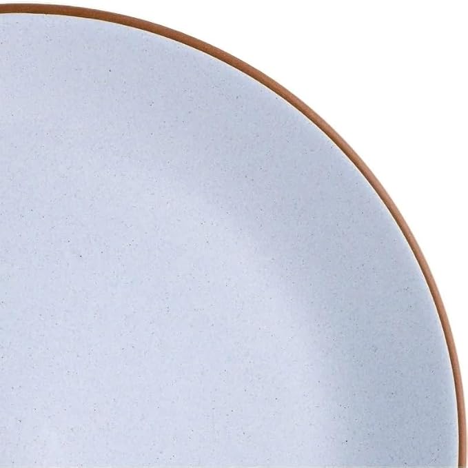 Classic Bowl Dinnerware Set Service for 4 Ceramic Round Plates and Bowls 16pcs Dinnerware Set