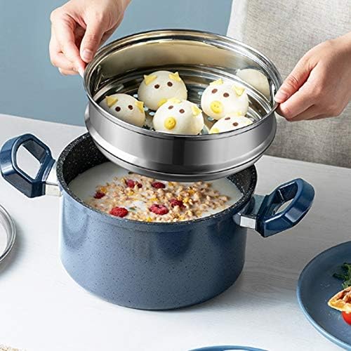 3Pcs Cookware Set Non-Stick Cookware Frying Pan Cooking Pot &amp Pan Saucepan with Glass Lid Octopus feet