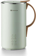 MOKKOM Automatic Nut Milk Maker 20 oz Soy Milk Maker Homemade Almond Oat Coconut Soy Plant-Based Milk and Dairy Free Beverages Almond Milk Maker with Delay Start/Boild Water/Self Clean - Green
