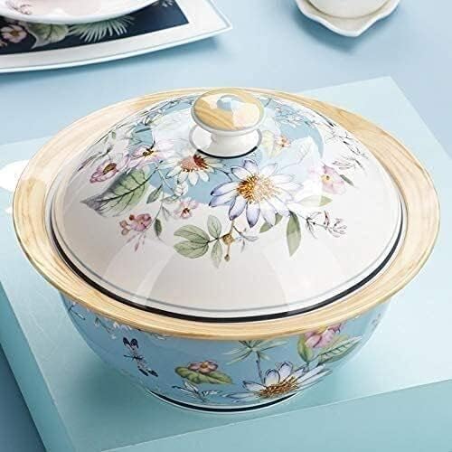 Dinnerware Set Dinner Party Tableware Service Set 40pieces Chinese Style Bone China Tableware Set for 8Dinnerware Set with Bowl Soup Plates Salad Pl