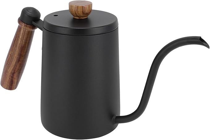 ZJchao Coffee Maker Set Brewer Drip Filter Funnel Kit Coffee Lovers (Black hand rush)