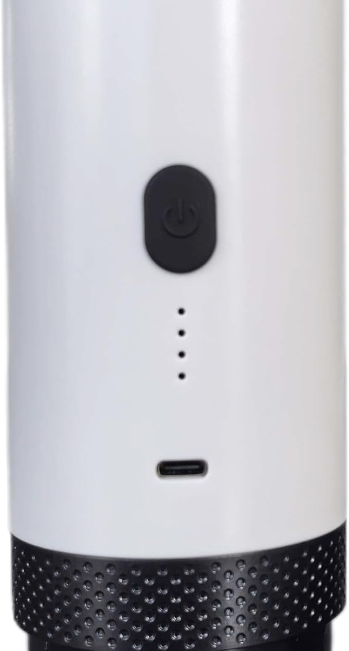 Pssopp Coffee Machines Maker 20 Bar Rechargeable Grind Coffee and Capsules Dual Function Wireless Heating Machine for Home Outdoor Travel Office 2 in 1 Mini Portable (White)