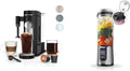Ninja Pod &amp Grounds Specialty Single-Serve Coffee Maker bundled with the Blast Portable Blender Cordless 18oz. Vessel Personal Blender for Shakes &amp Smoothies Leakproof-Lid &amp Sip Spout