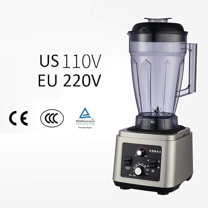 Blender Smoothie Maker Jug Blender Smart Blender Juicer Professional Commercial for Vegetables and Fruit Smoothie Maker Blender Food Processor 45000RPM 2800WGray
