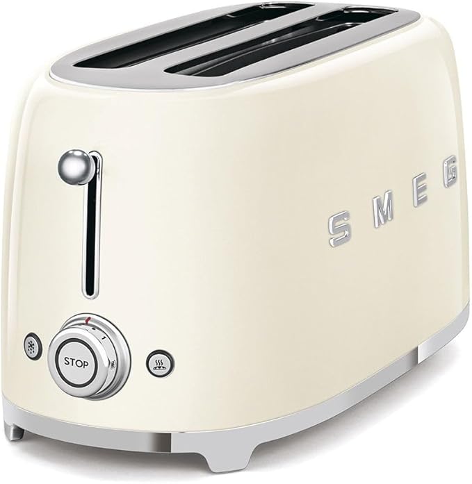 SMEG 4-Slice Toaster | Cream