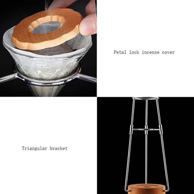 Smoothly Drip Iced Coffee Maker with Adjustable Water Flow Iced Coffee Maker in Stainless Steel and High Borosilicate Glass Coffee Pots