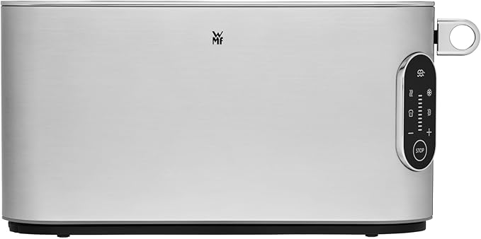 WMF Lumero 414190011 Best Toaster 10 Browning Levels Quick Roast Results Bright LED Display Warm-up Rack Warm Up Roasting Defrost Cancel 980W