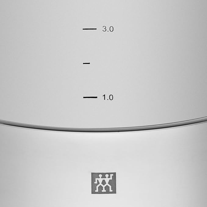 Zwilling 5-Piece Pot-Set with 4 Lids Suitable for Induction Stainless Steel Quadro60 x 50 x 30 cm Silver