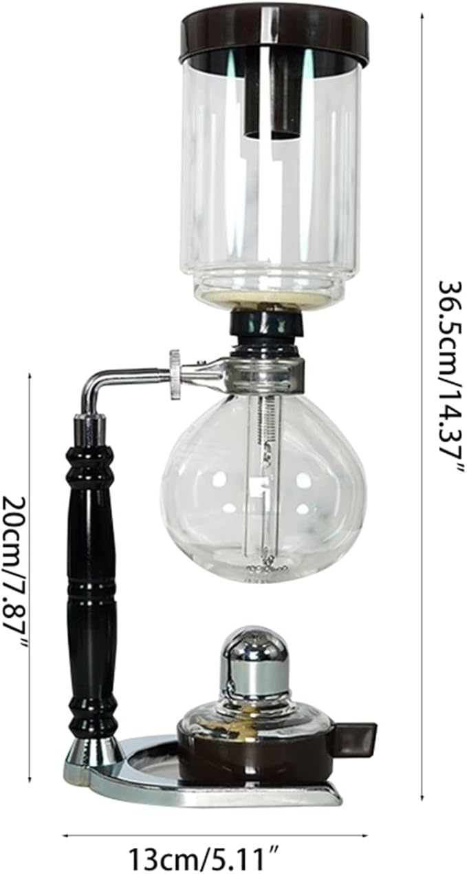 Coffee Carafe Coffee Machine Tea Pot Vacuum Coffee Machine Coffee Pot Glass Coffee Machine Filter Convenient(One Size)