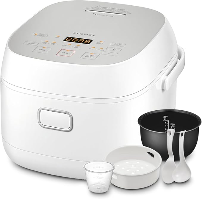 [CUCHEN] IH Induction Heating Rice Cooker/Micom 5.5 Cups/Specialized for Jasmine Rice Basmati Rice Calrose Rice