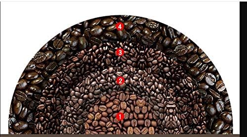 TOPCHANCES 500W Household Electric Small Coffee Bean Roasting Machine Peanut Baking Machine Coffee Bean Dryer Machine 220-240v (Black)