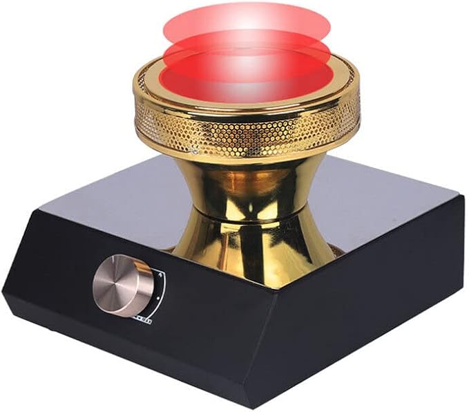 RUNAAJA 110V Halogen Beam Heater Infrared Heat Burner Syphon Coffee Heater Beam Heater for Coffee Syphon (Single Head)