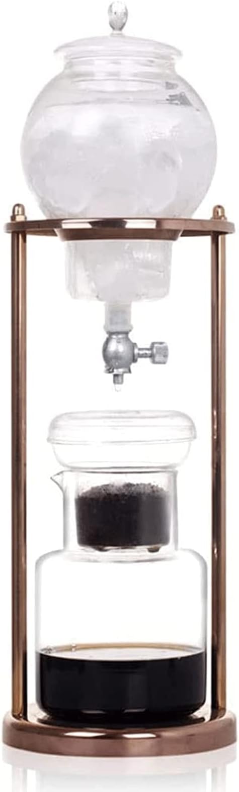 Beverage Equipment 600ML/20.29oz Cold Brew Coffee Maker Iced Drip Coffee Maker with Removable Filter Iced Coffee Maker &amp Iced Tea Maker Siphon Coffee Maker
