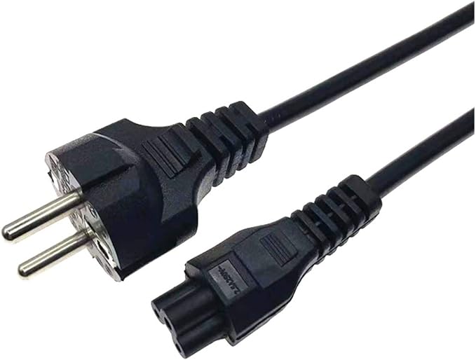 Direct Plug Large European Standard Power Cord Three-Plug Product Suffix with Insulation 0.75 Computer Host Rice Cooker Power Cord 668
