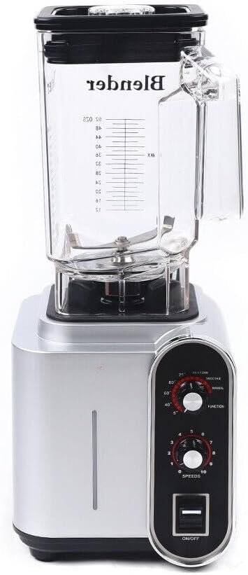 Professional Power Blender 2200W Heavy Duty Commercial Electric Blender Heavy Duty Grade Mixer Juicer 24000r/min 10 Speeds &amp Timer for Smoothies Juices Powdered Powder Milkshakes
