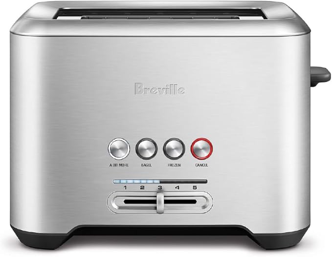 Breville BTA720XL Bit More Toaster 2 Slice Brushed Stainless Steel