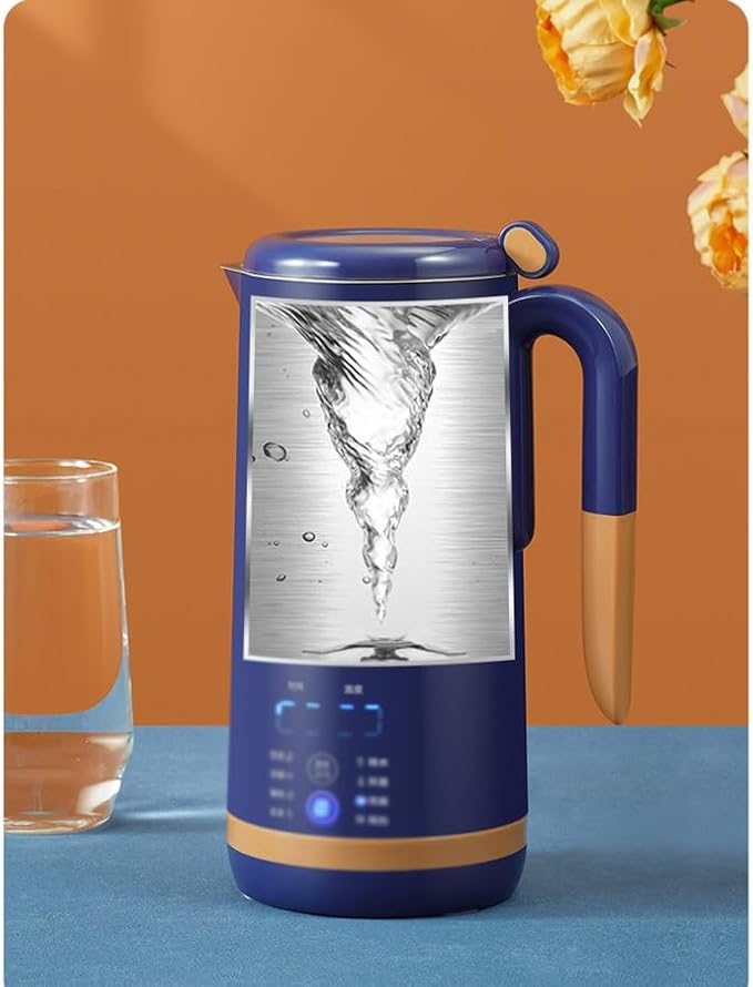 Mini Soybean Milk Machine Wall Breaking Machine Light Tone Intelligent Household Filter Free