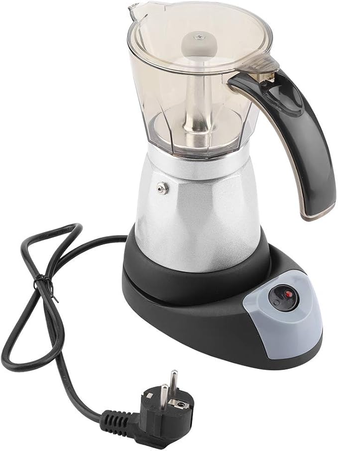 Yosoo 300ml/6 Cup Electric Coffee Maker - Detachable Coffee Pot 480W 220V Home Kitchen Appliance Brews Coffee Easy to Clean and Maintain