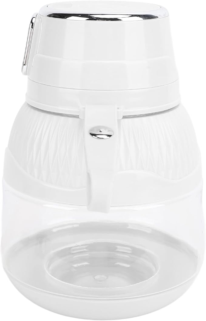 Portable Juicer Cup Cordless Multifunctional Electric Blender High Speed Motor 600ml Capacity for Home School Office Plastic Material (White)