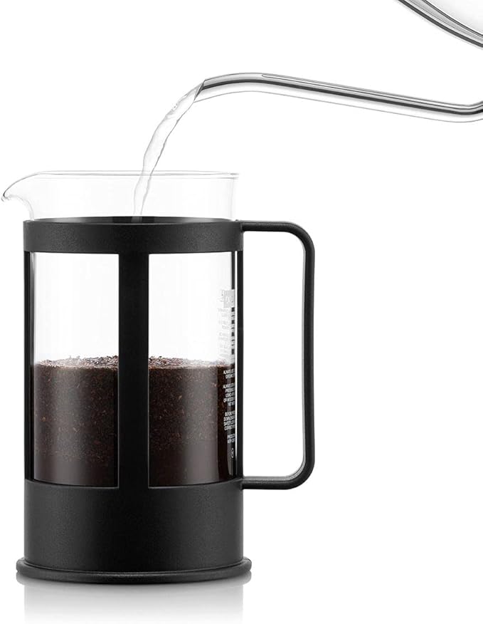 Bodum Kenya 8-Cup French Press Coffee Maker 34-Ounce Plastic Black