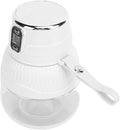 500ML Portable Juicer Cup for Smoothie Maker for Shakes and Smoothies Cordless Blender Multifunctional Electric Blender with Travel Lid for Kitchen Home Office (White)