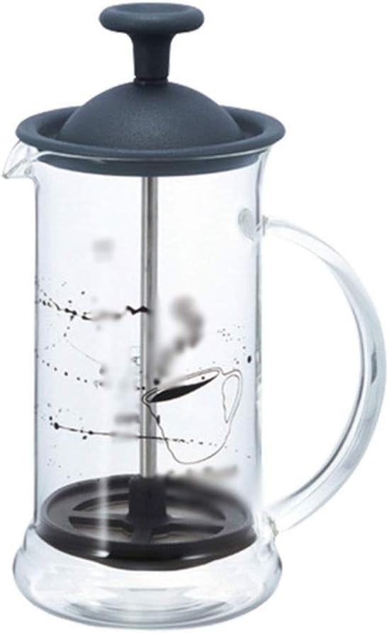 HASMI Coffee Kettle French Pressure Coffee Pot Filter Paper Filter Press Pot Heat-resistant Glass Filter Teapot Household Coffee Maker