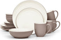 Noritake Colorwave Clay 16-Piece Coupe Dinnerware Set Service For 4