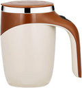 Rechargeable Automatic Stirring Cup - Portable Electric Coffee Mug With Stainless Steel Magnetic Rotation For Effortless Mixing(Coffee)