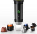 Portable espresso capsule coffee machine outdoor camping portable car wireless coffee machine