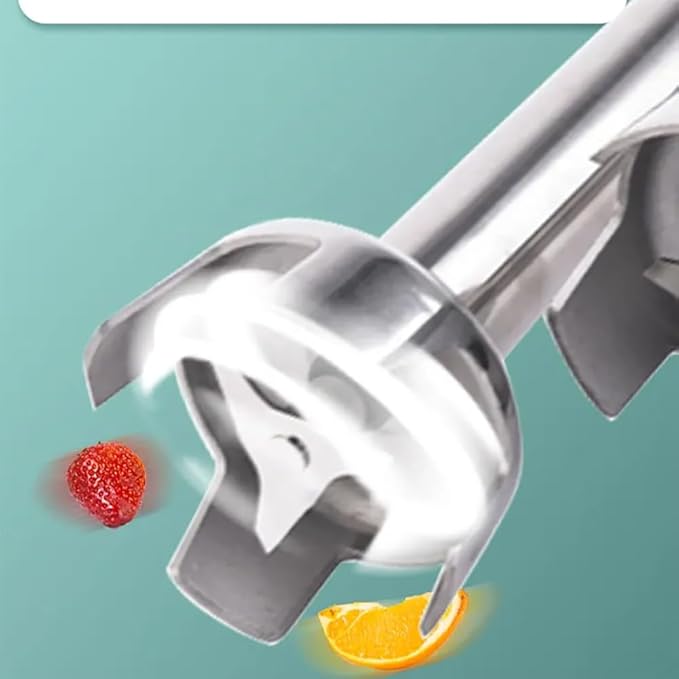 TsoLay Commercial Immersion Blender 500W Heavy Duty Hand Mixer with 304 Stainless Steel Removable Shaft Variable Speed 8000-19000RPM Ergonomic Handle for Soup Sauces Mashed Potatoes Cream