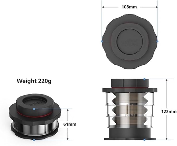 Cafflano Kompact : Portable Coffee Maker French Press Coffee Press Immersion Pour Over Cold Brew Maker
