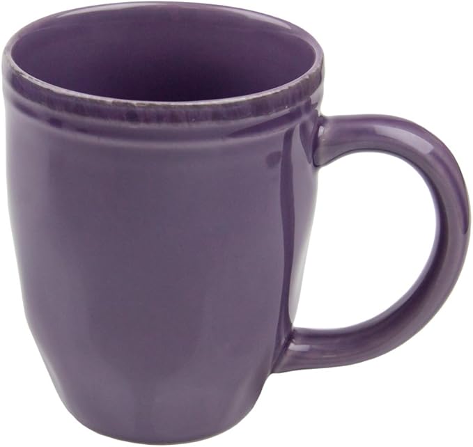 16 Piece Purple Stoneware Set