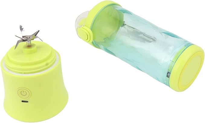 Portable Blender USB Rechargeable 20oz 600ml Mini Personal Size with 6 Blades One Key Operation Ideal for Kitchen Home