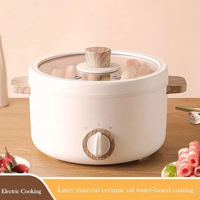 Mini Multi-Function Cookers Electric Cooking Boiling Pot Electric Heat Pan Dormitory Household Electric Rice Cookers (Color : A Size : One Size) (A One Size)