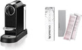 Nespresso CitiZ Espresso Machine by De'Longhi Limousine Black Descaling Kit