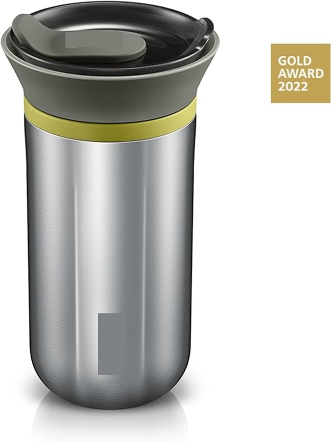 Portable Drip Coffee Maker with 10 Cone Paper Filter Stainless Steel Pour Over Coffee Brewer