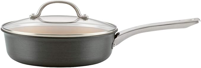 Ayesha Curry Kitchenware 11pc Home Collection Cookware Set (Brown Sugar)