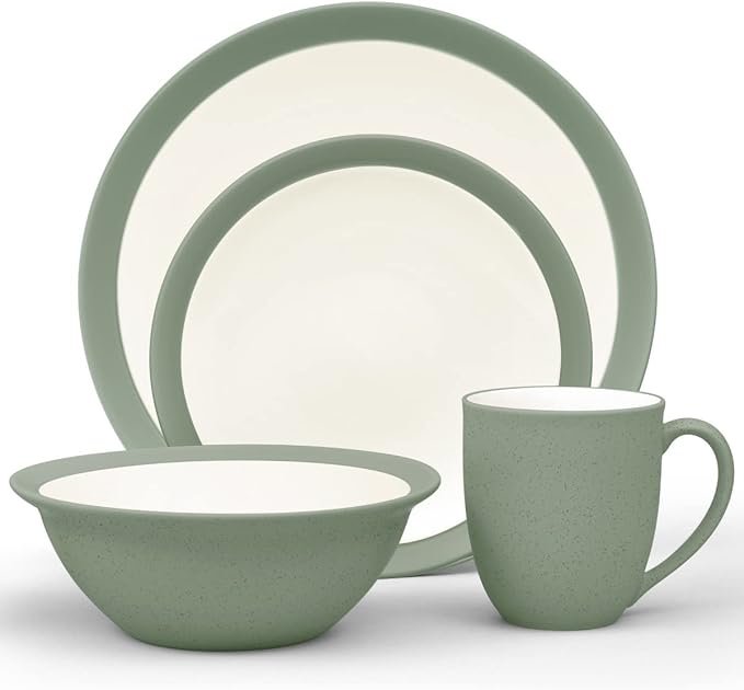 Noritake Colorwave Green 4-Piece Curve Place Setting Service for 1