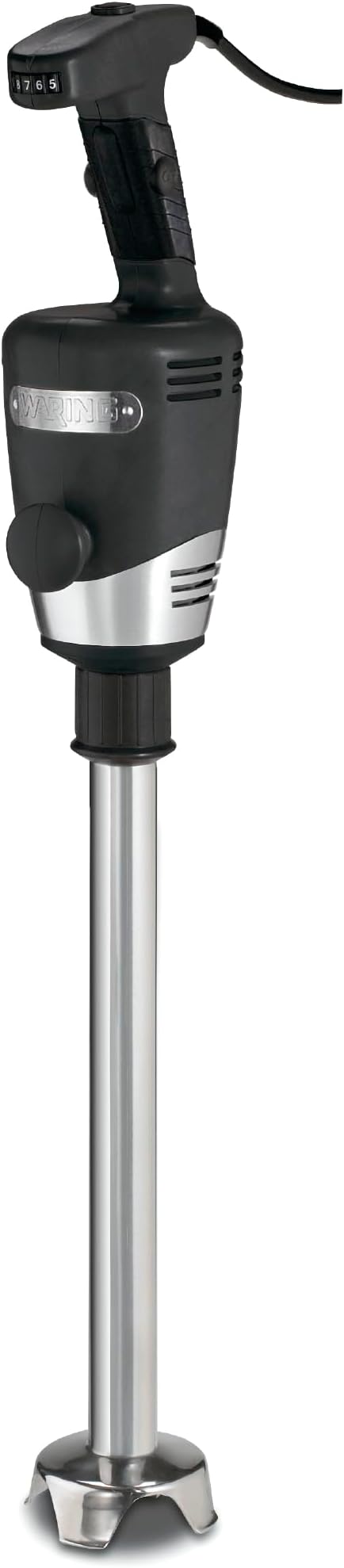 Waring Commercial WSB60 Big Stix Heavy Duty Immersion Blender 16 Removable Shaft 1 HP/700 Watt Variable Speed Motor 120V 5-15 Phase PlugBlack/Silver25-Gallon