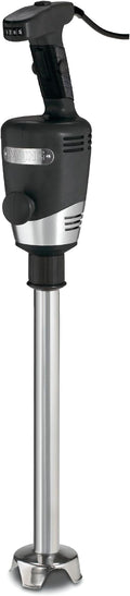 Waring Commercial WSB60 Big Stix Heavy Duty Immersion Blender 16 Removable Shaft 1 HP/700 Watt Variable Speed Motor 120V 5-15 Phase PlugBlack/Silver25-Gallon
